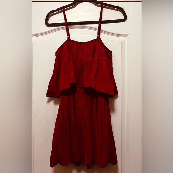 Pretty garden women’s shorts romper, size small, spaghetti strap, summer - Picture 4 of 7